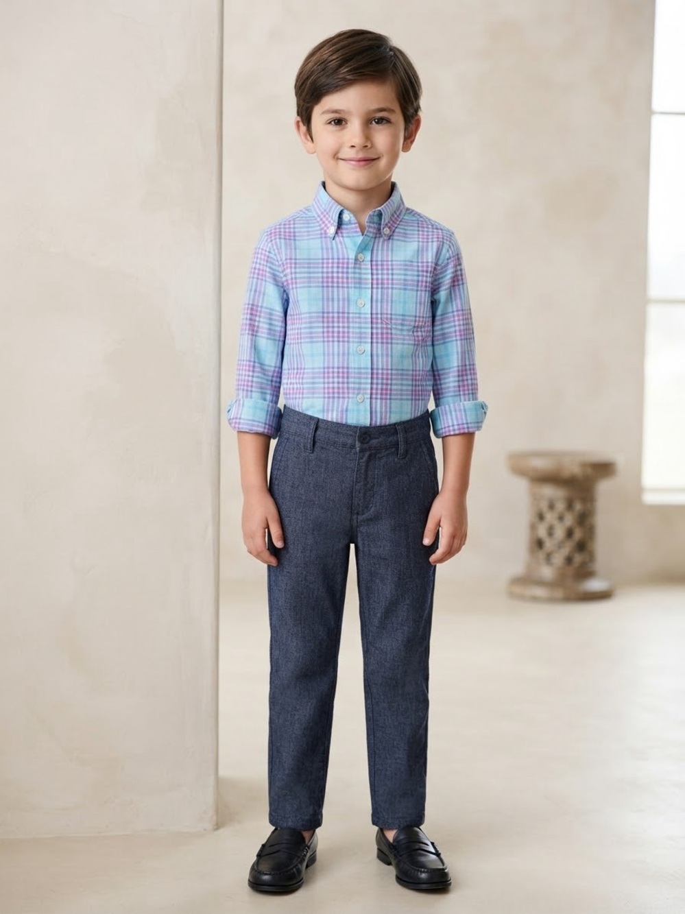Take 50% OFF-2pcs Boys Pants and Shirt, Size-4